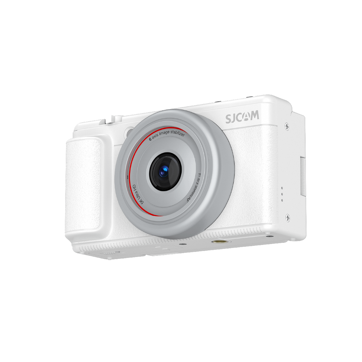 ZV200 Digital Camera in sleek white design