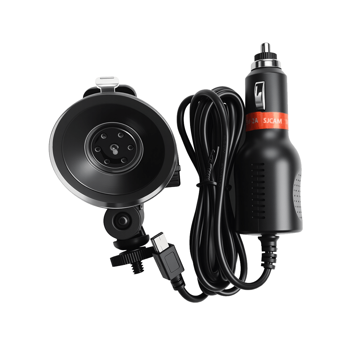 Caricabatterie da auto con ventosa