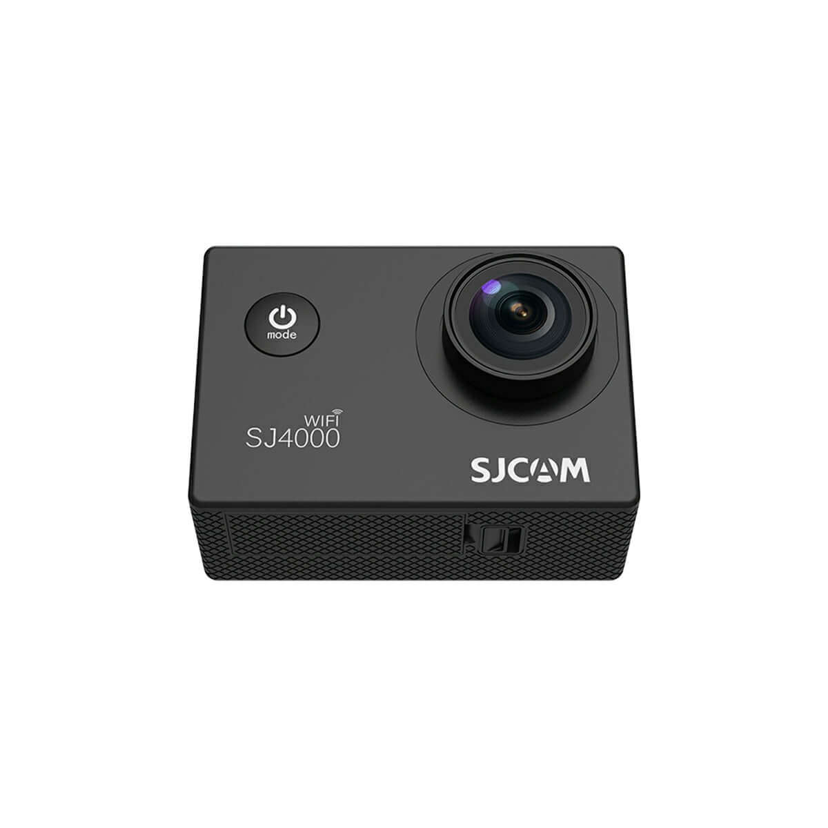SJ4000 WiFi Action Camera showcasing the front view with a wide-angle lens and control buttons.