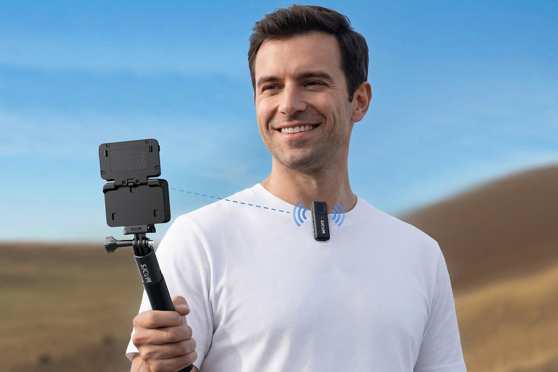 wireless microphone for vlogging