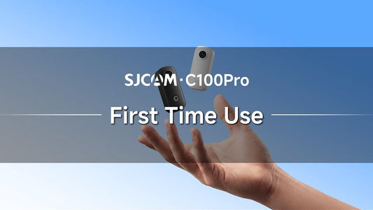 SJCAM C100 Pro First Time Setup Guide