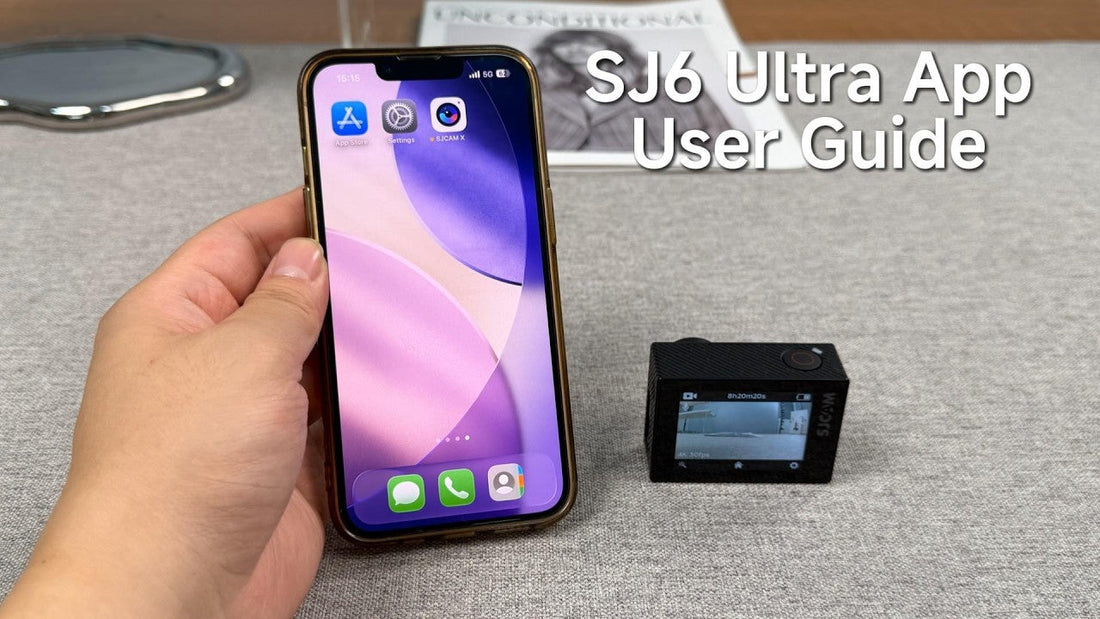 SJCAM SJ6 Ultra Setup Guide