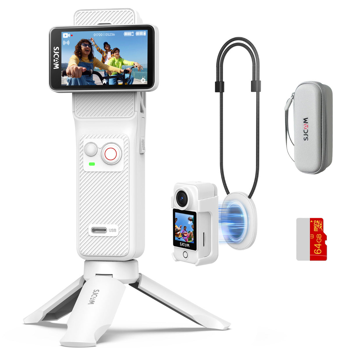 C400 3-in-1 Handheld Action Camera