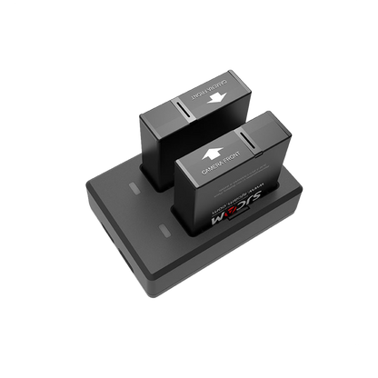 Dual-slot Battery Charger