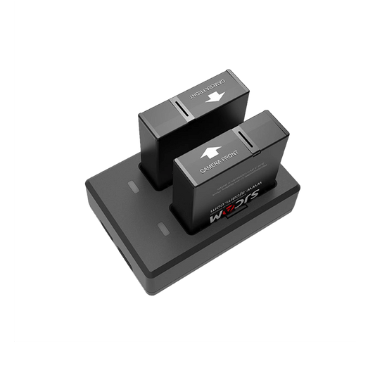 dual-slot battery charger