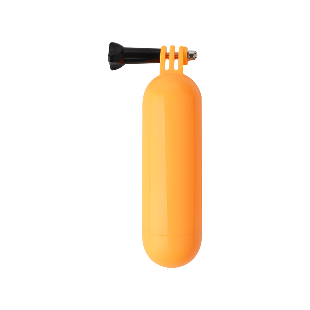 Floaty Bobber in bright orange color, ideal for water activities.