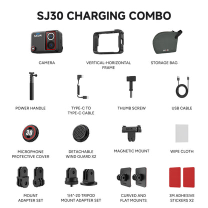 SJ30 8K Dual-lens Action Camera
