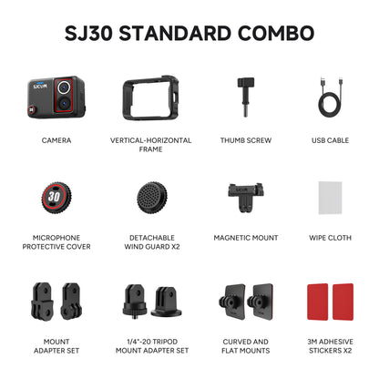 SJ30 8K Dual-lens Action Camera