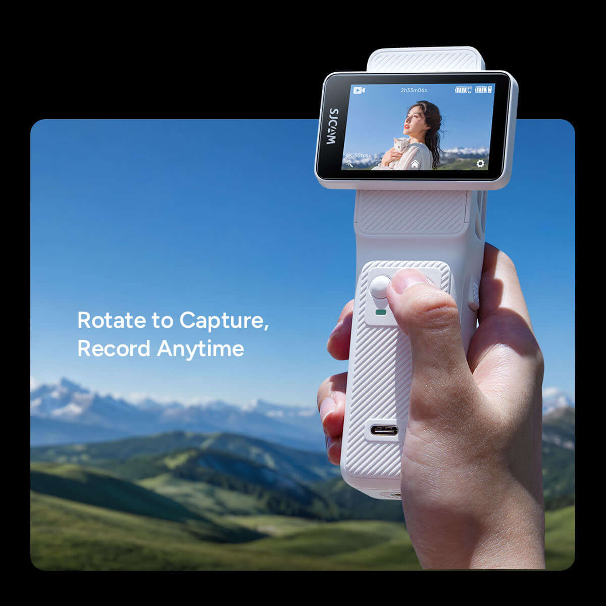 C400 Pro 3-in-1 Handheld Action Camera