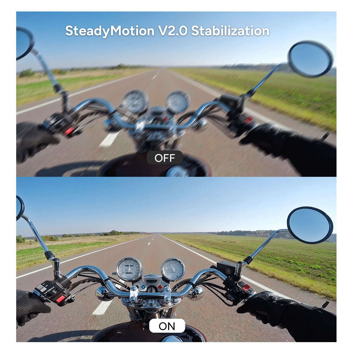 SJCAM SJ30 SteadyMotion 2.0 stabilization