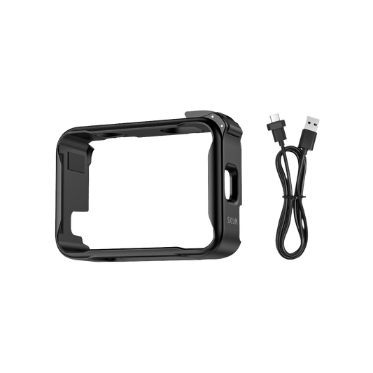 Motorcycle Waterproof Charging Kit for SJ30 includes a protective case and charging cable.
